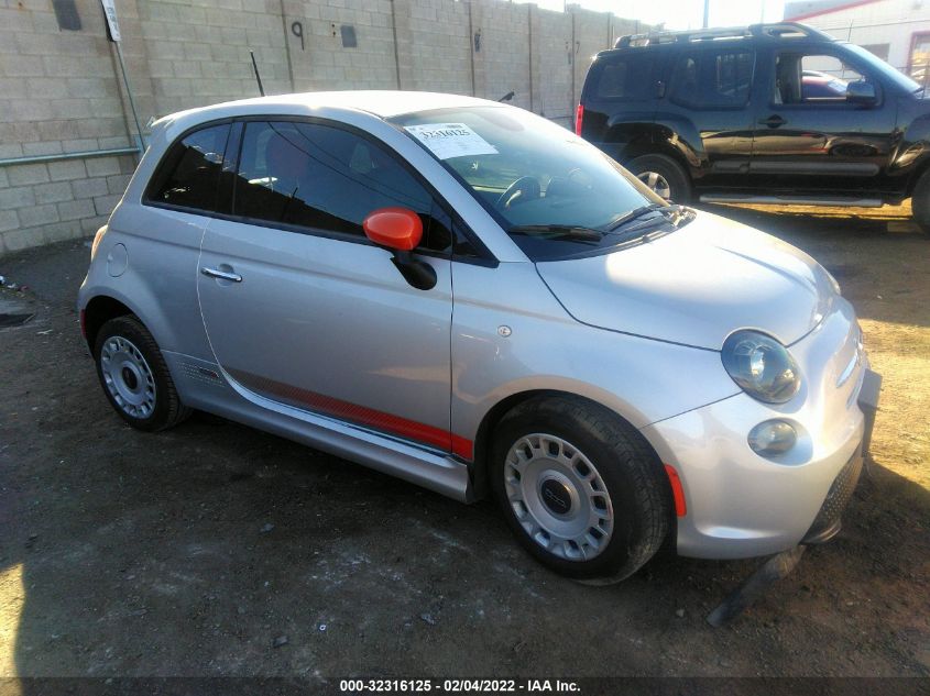 VIN 3C3CFFGE7ET172881 2014 FIAT 500E no.1