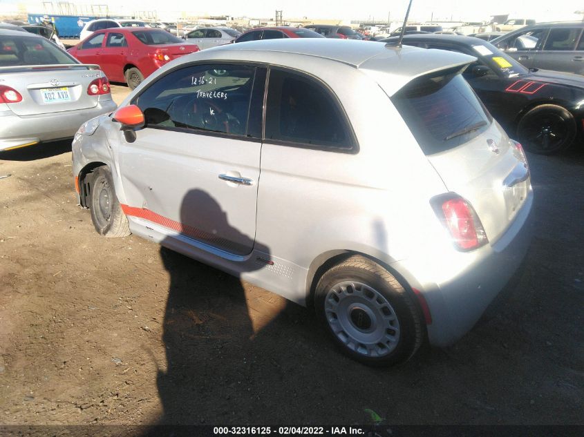 VIN 3C3CFFGE7ET172881 2014 FIAT 500E no.3