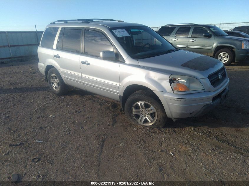 2HKYF18743H513431 2003 Honda Pilot Ex-L