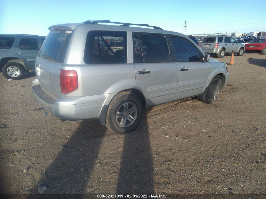 2003 Honda Pilot Ex-L VIN: 2HKYF18743H513431 Lot: 32321919