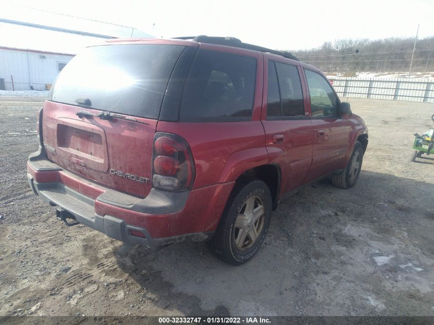 2002 Chevrolet Trailblazer Ltz VIN: 1GNDT13S222367055 Lot: 32332747