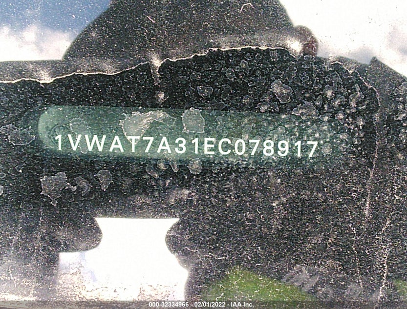 1VWAT7A31EC078917