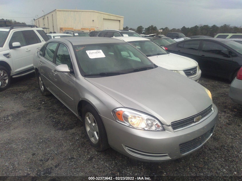 2008 Chevrolet Impala Lt VIN: 2G1WT58K281316478 Lot: 32373642