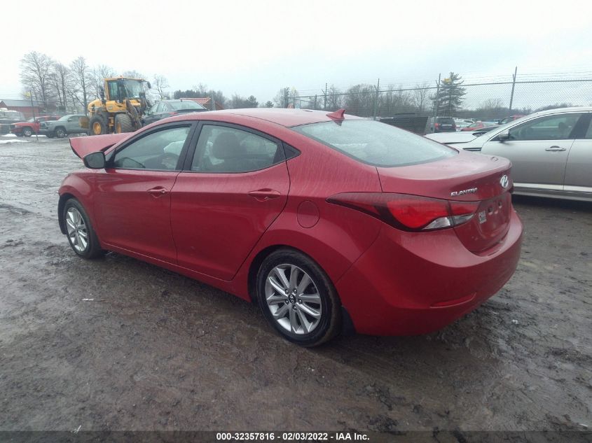 2015 Hyundai Elantra Se (Ulsan Plant) VIN: KMHDH4AE5FU377299 Lot: 32357816