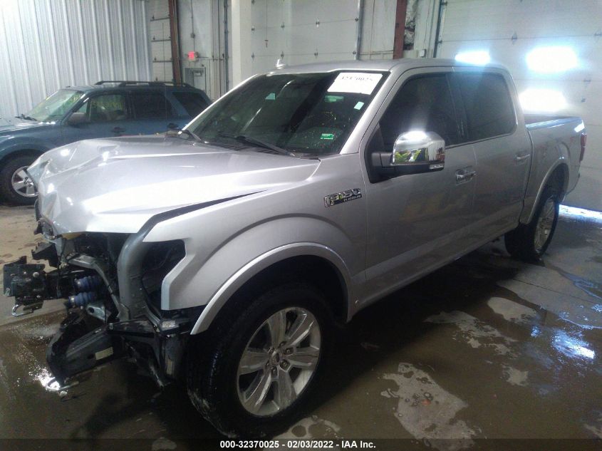 1FTEW1E46KFB03784 2019 Ford F-150 Platinum