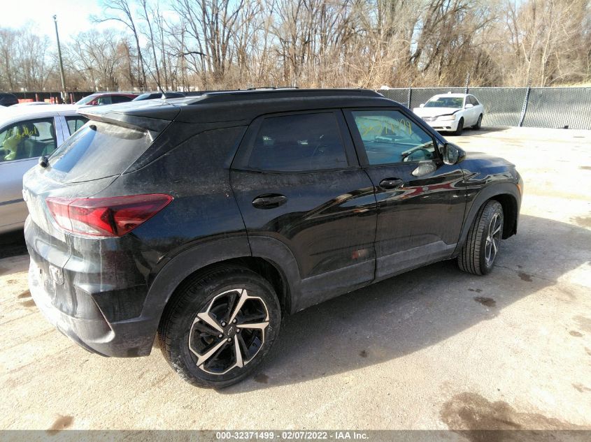 2022 Chevrolet Trailblazer Fwd Rs VIN: KL79MTSL4NB064376 Lot: 32371499