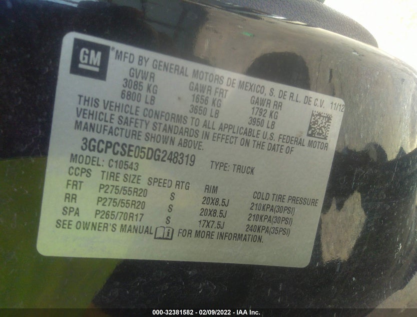 3GCPCSE05DG248319