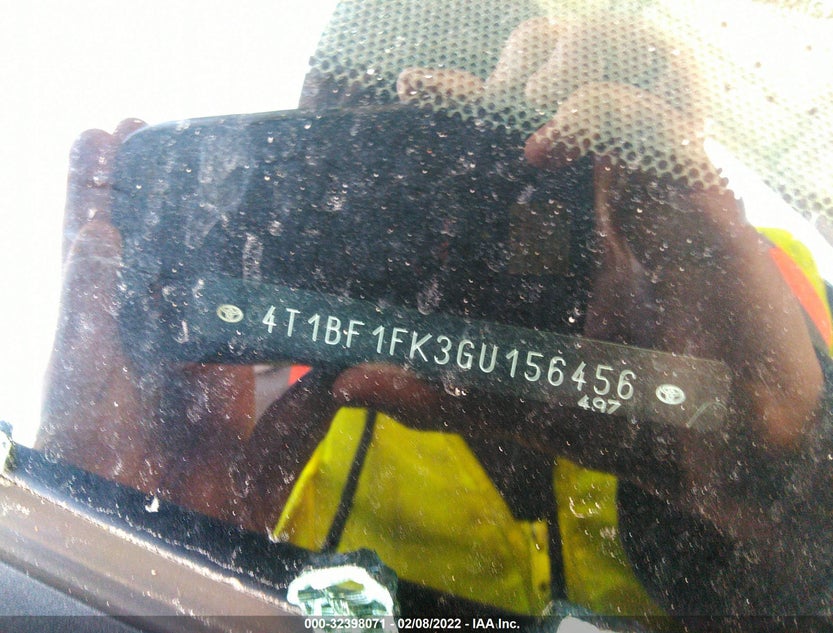 4T1BF1FK3GU156456