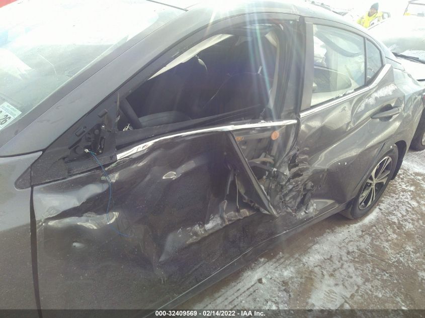 2021 Nissan Sentra Sv Xtronic Cvt VIN: 3N1AB8CV8MY283329 Lot: 32409569