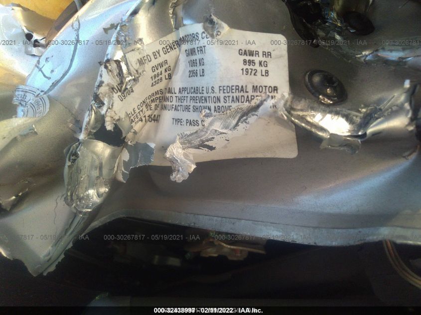 1G2ZG528254115447 2005 Pontiac G6