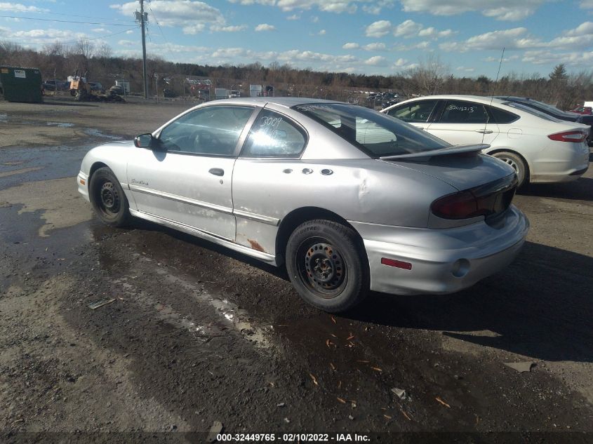 1G2JB12F827425129 2002 Pontiac Sunfire Se