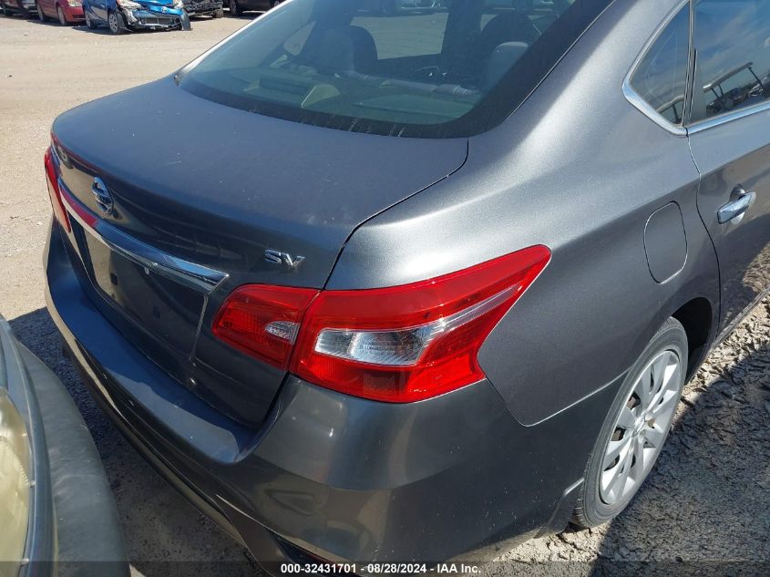 2017 Nissan Sentra Sv VIN: 3N1AB7AP9HY288608 Lot: 32431701