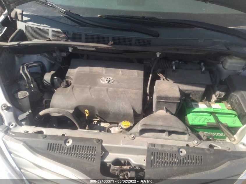 2013 Toyota Sienna Xle V6 8 Passenger VIN: 5TDYK3DC2DS291168 Lot: 32433371