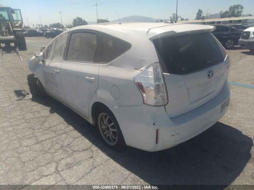 2014 Toyota Prius V Two/Three/Five VIN: JTDZN3EU4E3357886 Lot: 32460375