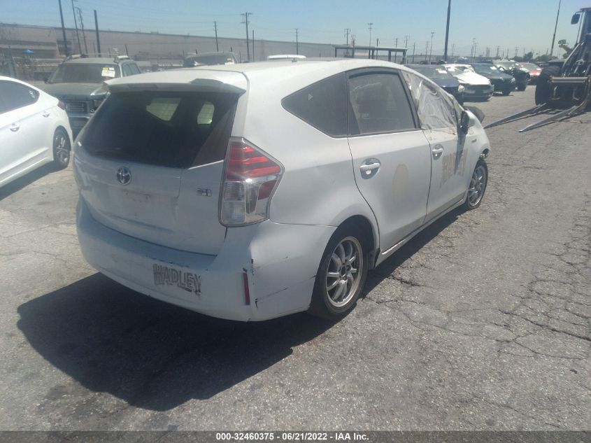 2014 Toyota Prius V Two/Three/Five VIN: JTDZN3EU4E3357886 Lot: 32460375