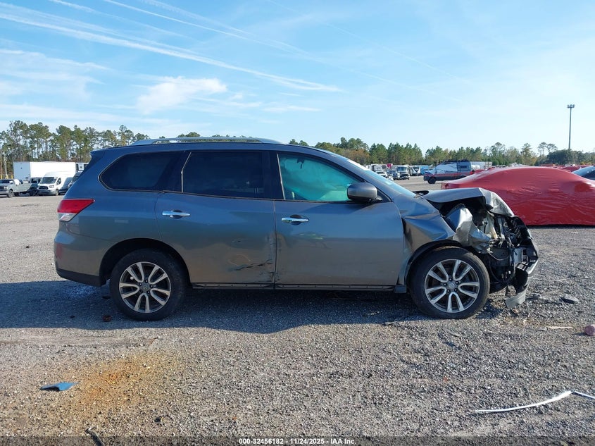 2015 Nissan Pathfinder S VIN: 5N1AR2MN1FC672180 Lot: 32456182