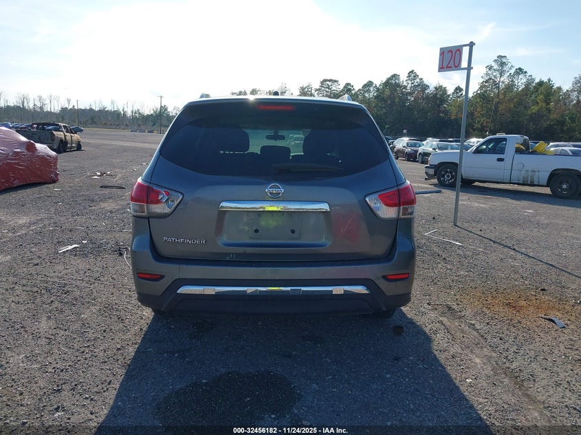 2015 Nissan Pathfinder S VIN: 5N1AR2MN1FC672180 Lot: 32456182