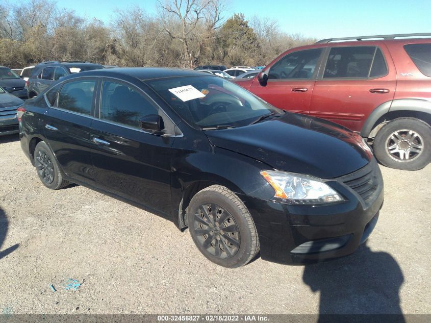 2013 Nissan Sentra S VIN: 3N1AB7AP3DL788660 Lot: 32456827