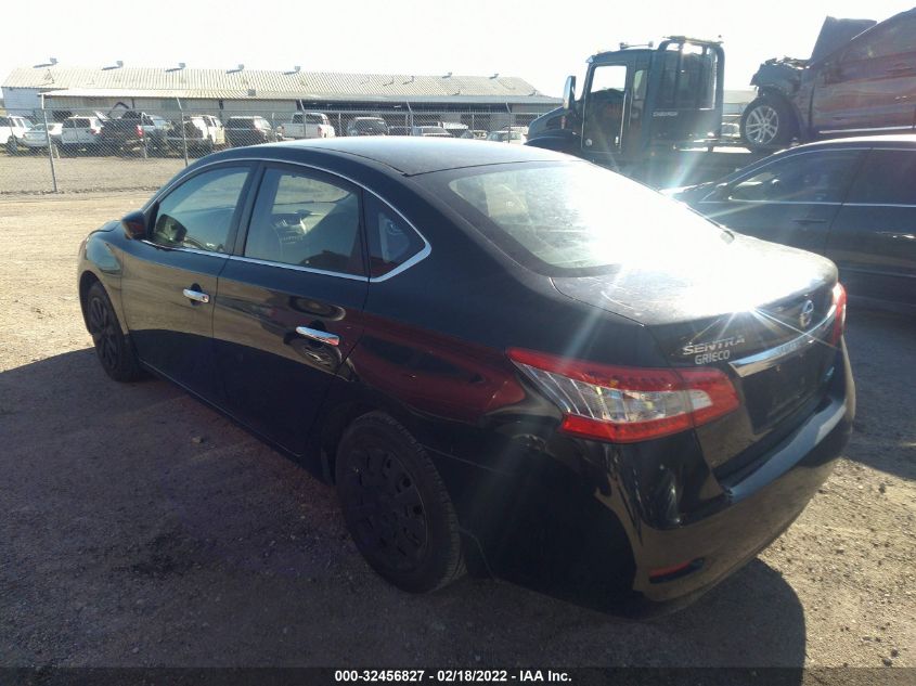 2013 Nissan Sentra S VIN: 3N1AB7AP3DL788660 Lot: 32456827