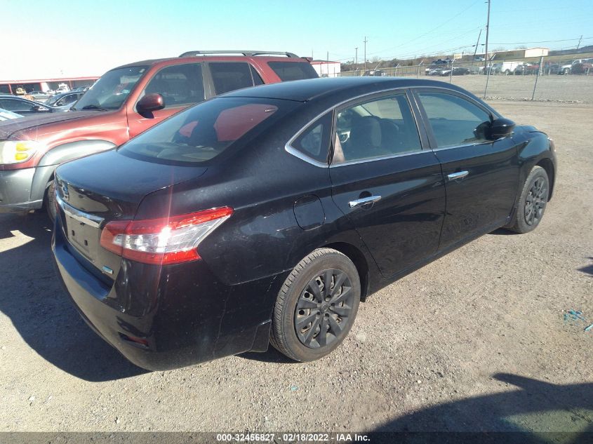 2013 Nissan Sentra S VIN: 3N1AB7AP3DL788660 Lot: 32456827