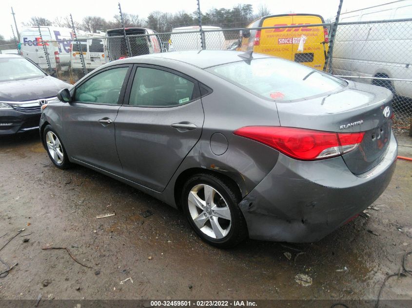 2013 Hyundai Elantra Gls VIN: 5NPDH4AE8DH357236 Lot: 32459501