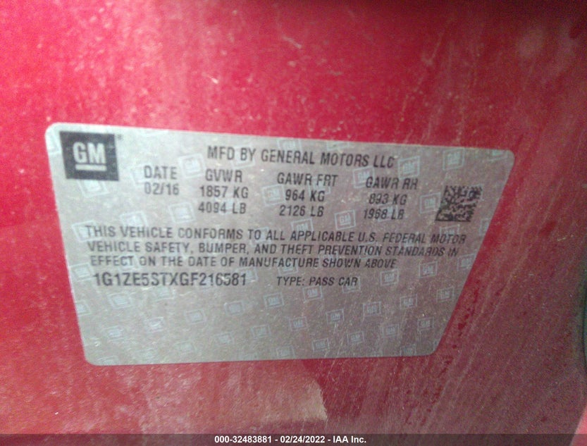 1G1ZE5STXGF216581