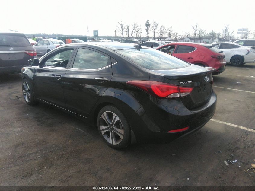 KMHDH4AH9GU567506 2016 Hyundai Elantra Sport