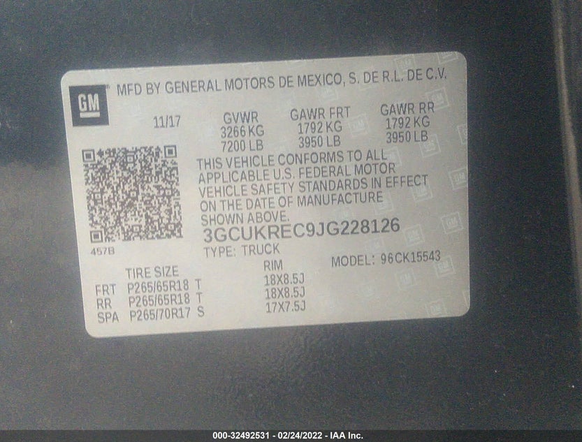 3GCUKREC9JG228126