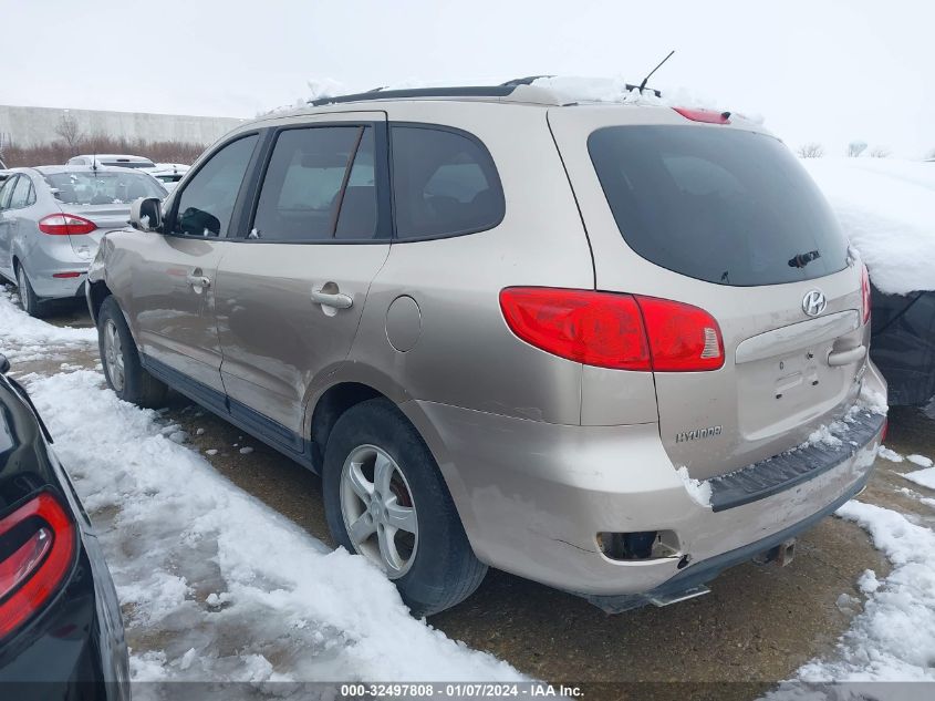 2007 Hyundai Santa Fe Gls VIN: 5NMSG73D67H061732 Lot: 32497808