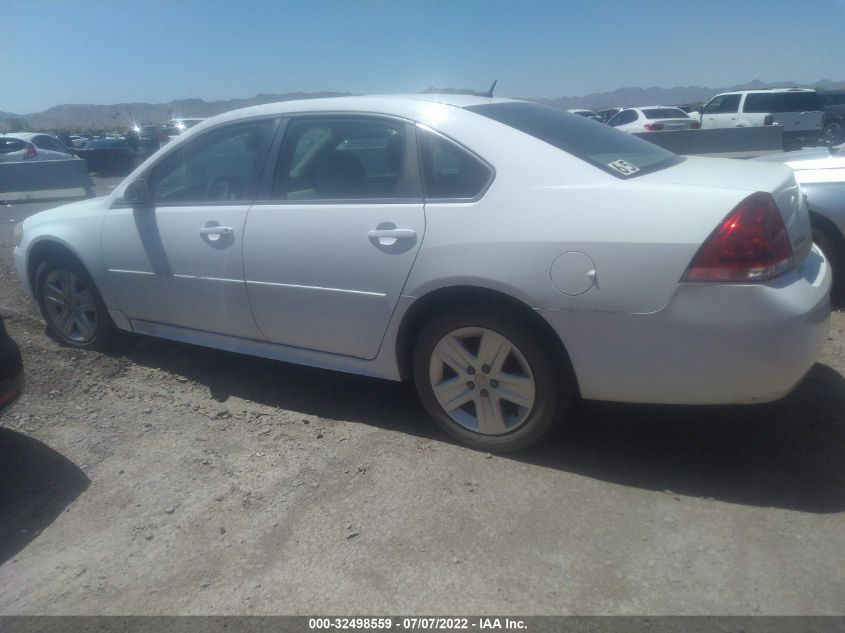 2011 Chevrolet Impala Ls VIN: 2G1WA5EK0B1333278 Lot: 32498559