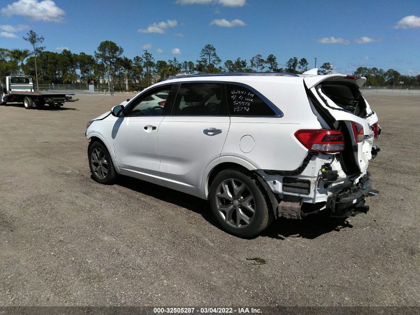 2018 Kia Sorento 3.3L Sx VIN: 5XYPK4A59JG397813 Lot: 32505287