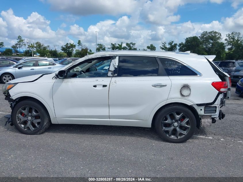 2018 Kia Sorento 3.3L Sx VIN: 5XYPK4A59JG397813 Lot: 32505287