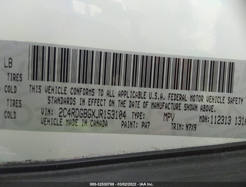 2C4RDGBGXJR153104