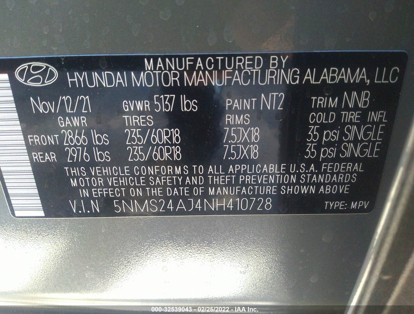 5NMS24AJ4NH410728