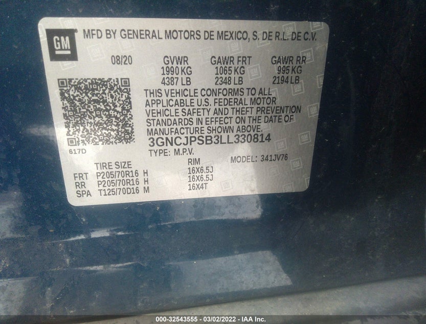 3GNCJPSB3LL330814
