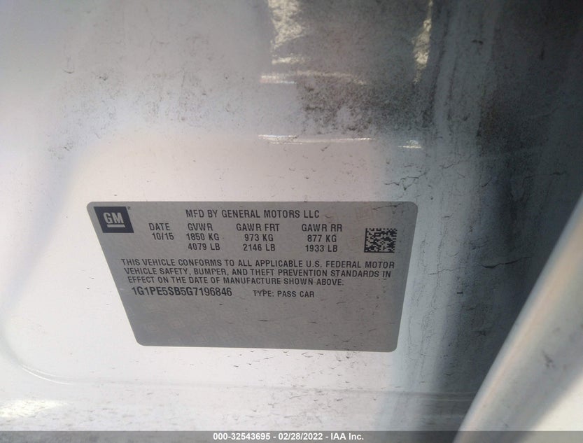 1G1PE5SB5G7196846