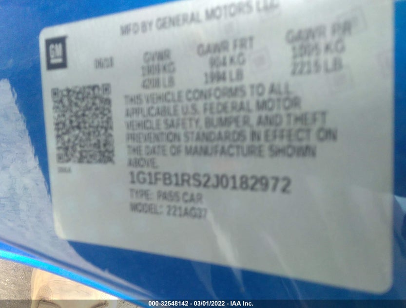 1G1FB1RS2J0182972