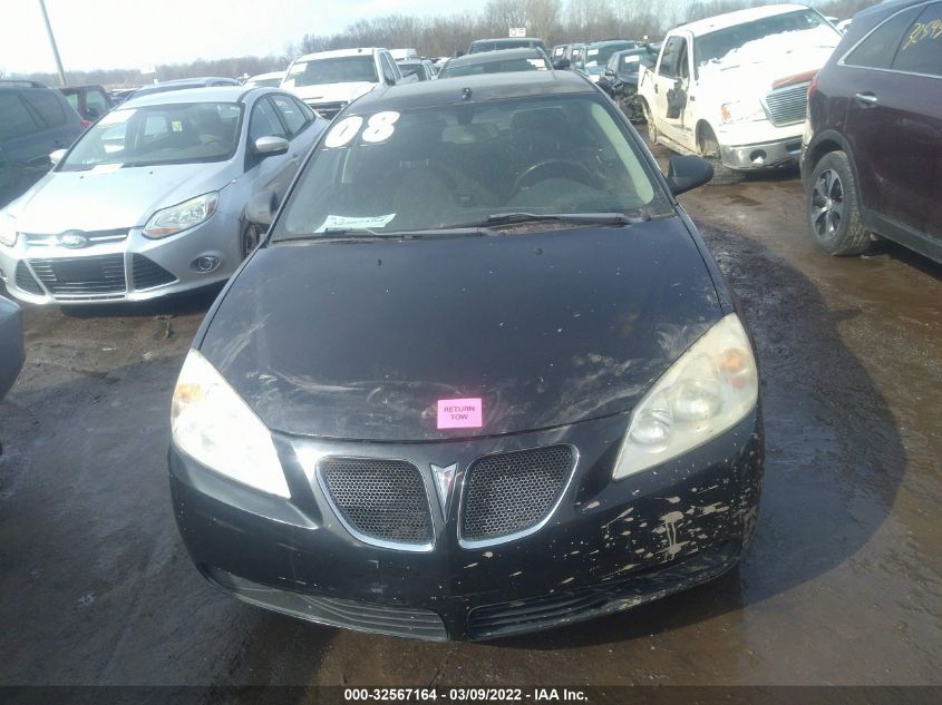 2008 Pontiac G6 VIN: 1G2ZG57B284276602 Lot: 32567164