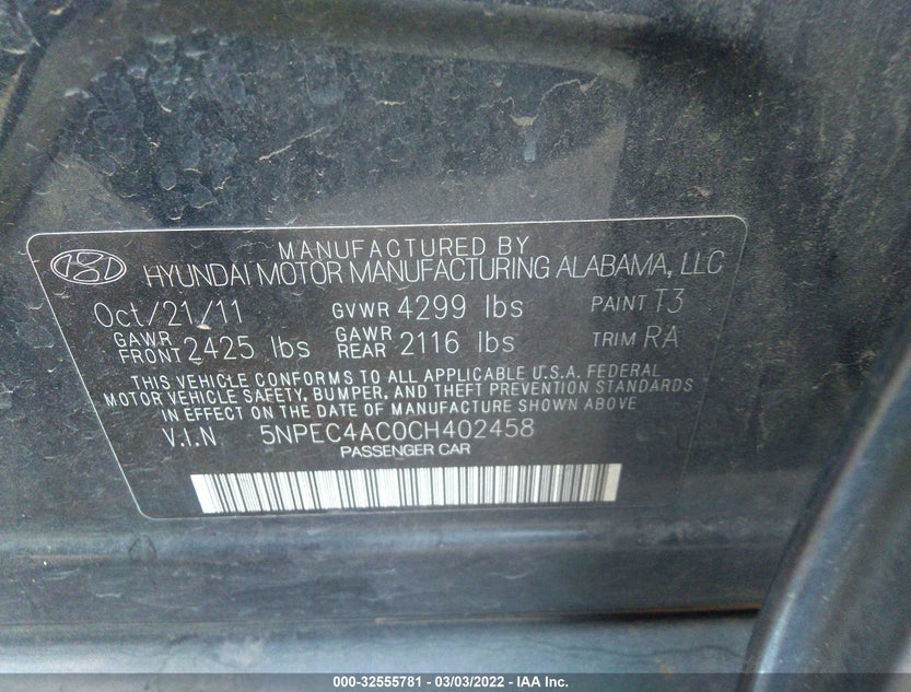 5NPEC4AC0CH402458