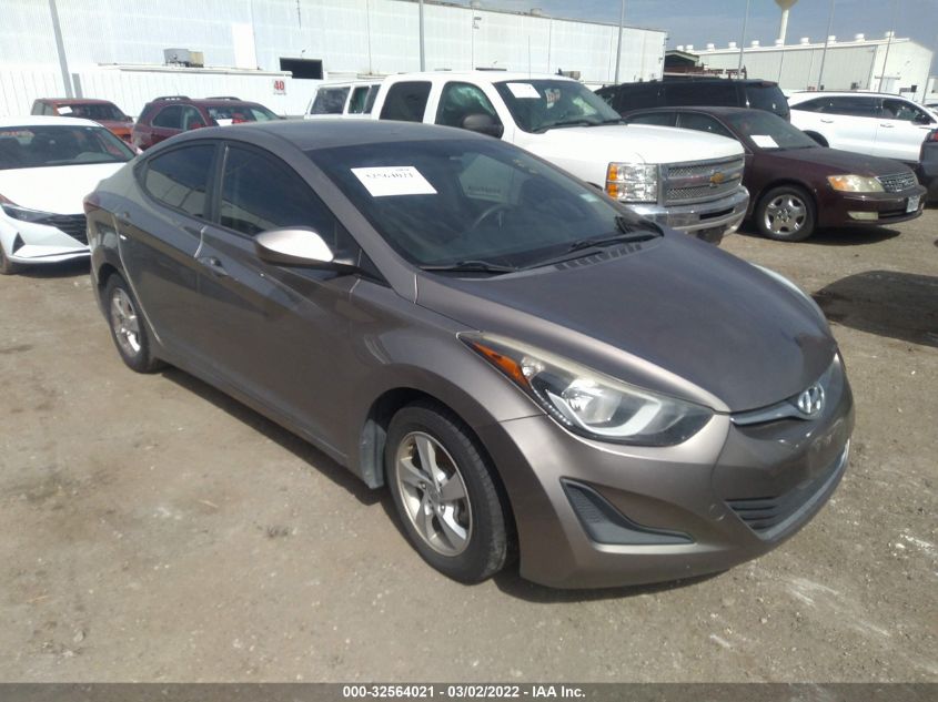 2014 Hyundai Elantra Se VIN: 5NPDH4AE4EH529084 Lot: 32564021