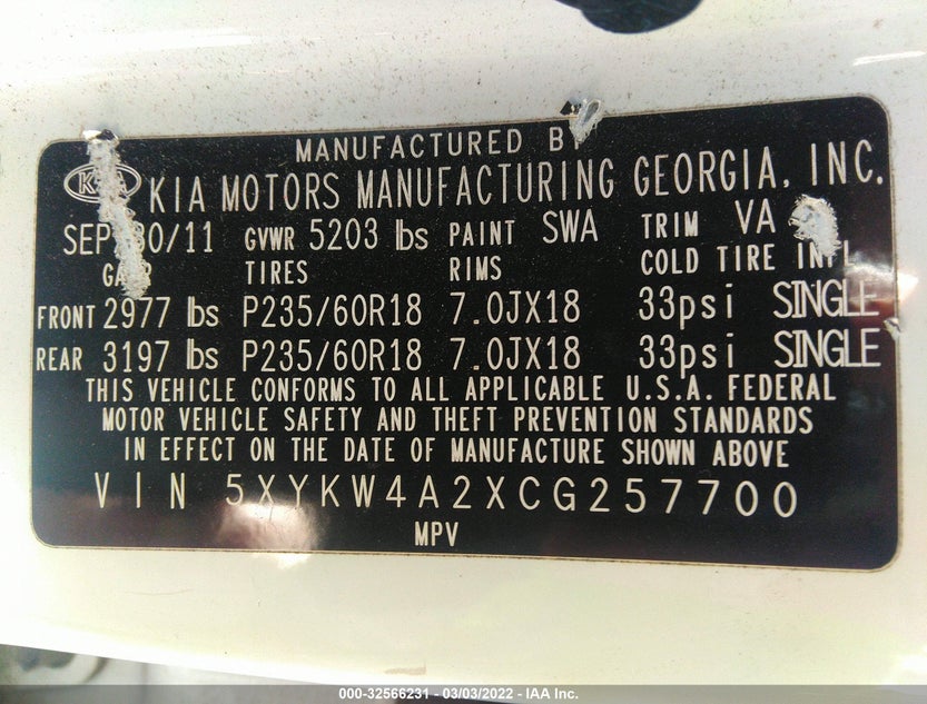 5XYKW4A2XCG257700