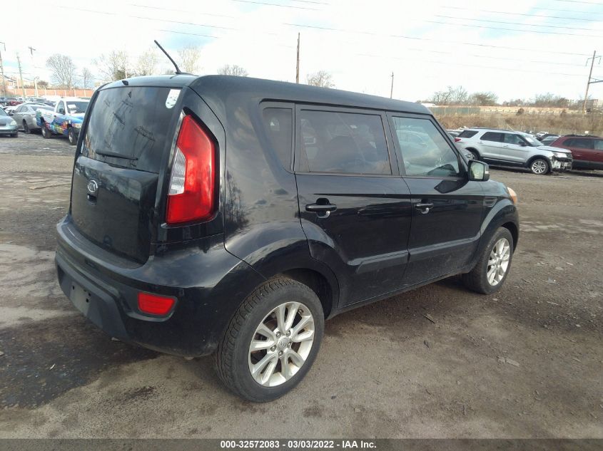 2012 Kia Soul + VIN: KNDJT2A66C7462665 Lot: 40687894