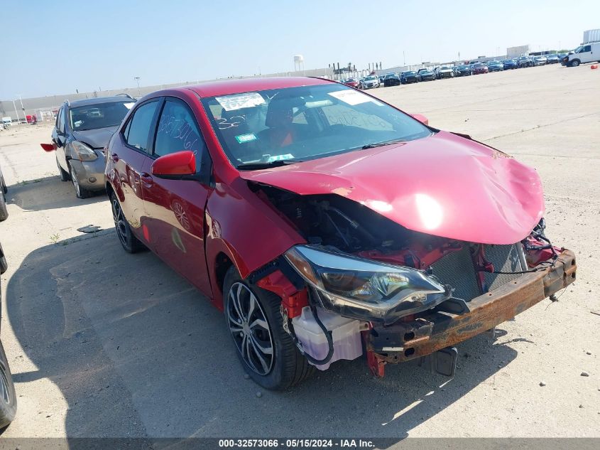 2015 Toyota Corolla Le VIN: 2T1BURHE4FC331826 Lot: 32573066