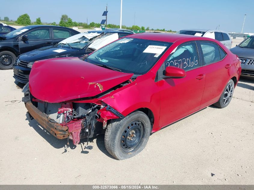 2015 Toyota Corolla Le VIN: 2T1BURHE4FC331826 Lot: 32573066