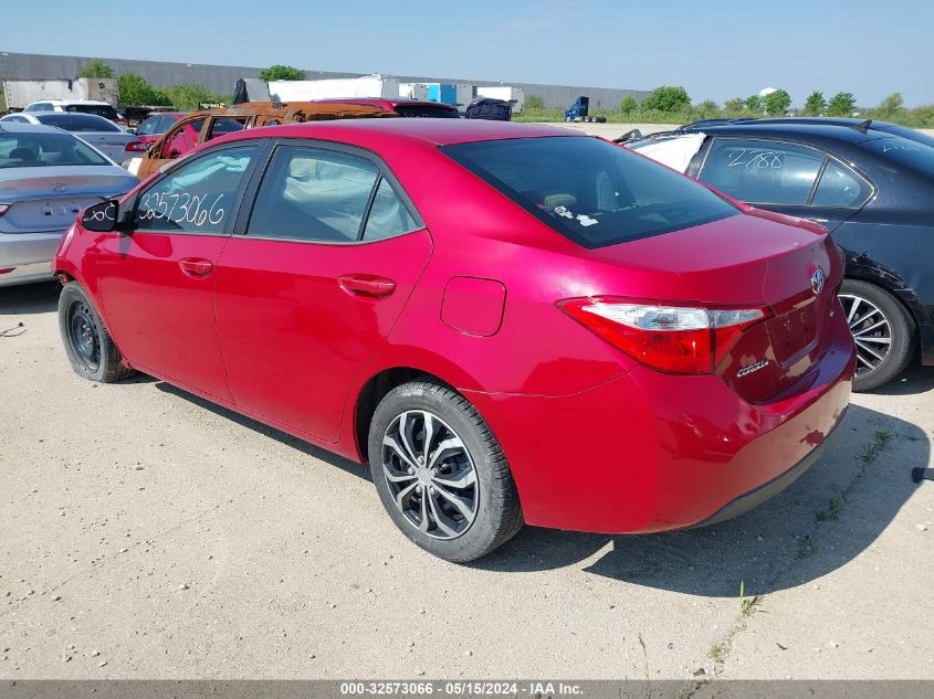 2015 Toyota Corolla Le VIN: 2T1BURHE4FC331826 Lot: 32573066