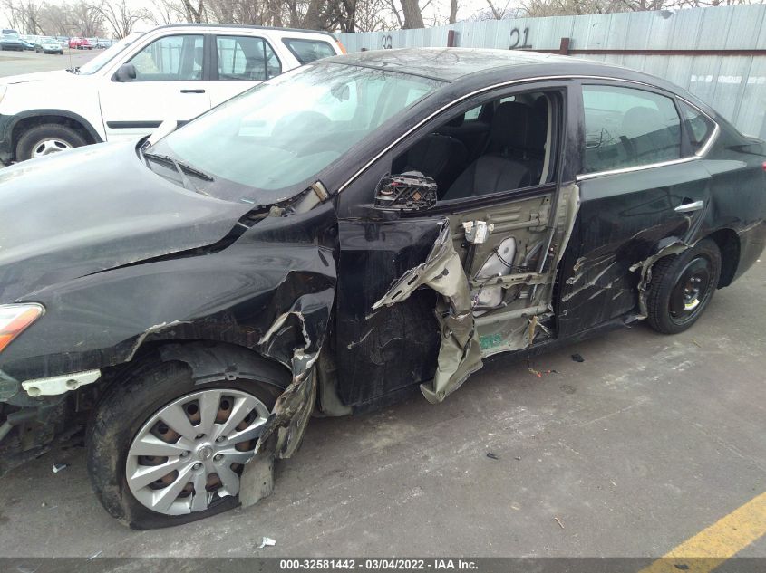 3N1AB7AP2FL679240 2015 Nissan Sentra Sv