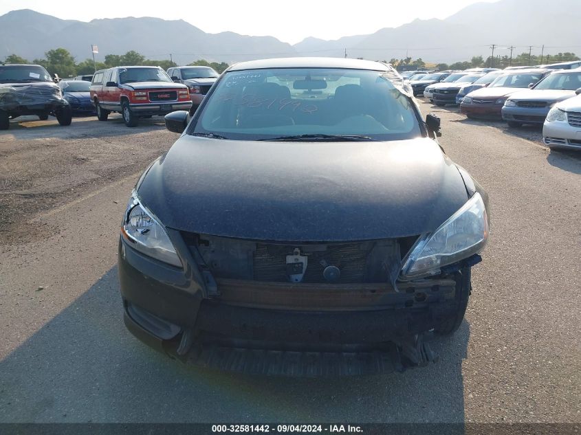 2015 Nissan Sentra Sv VIN: 3N1AB7AP2FL679240 Lot: 32581442