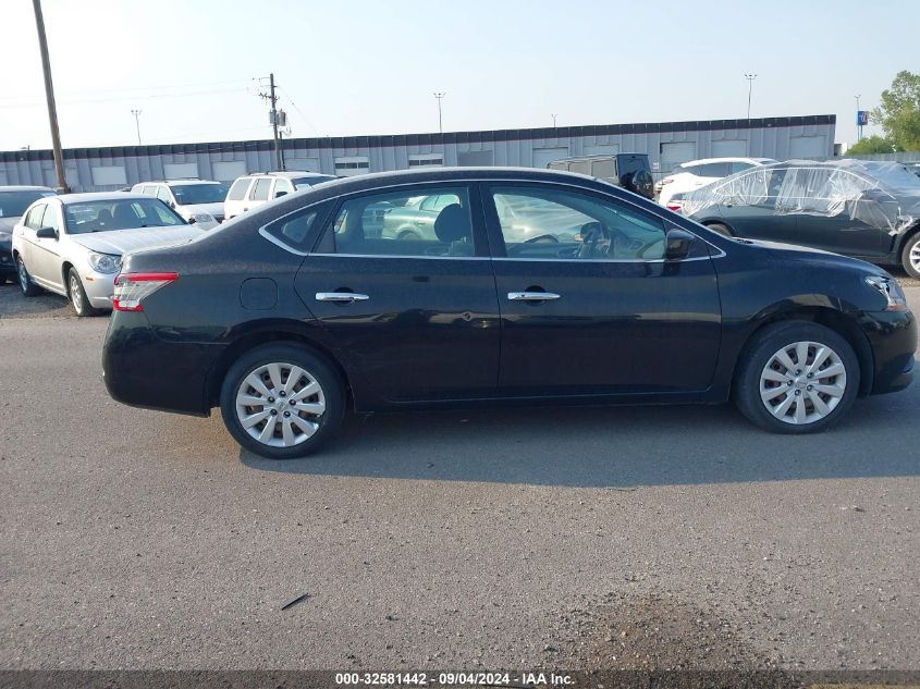 2015 Nissan Sentra Sv VIN: 3N1AB7AP2FL679240 Lot: 32581442