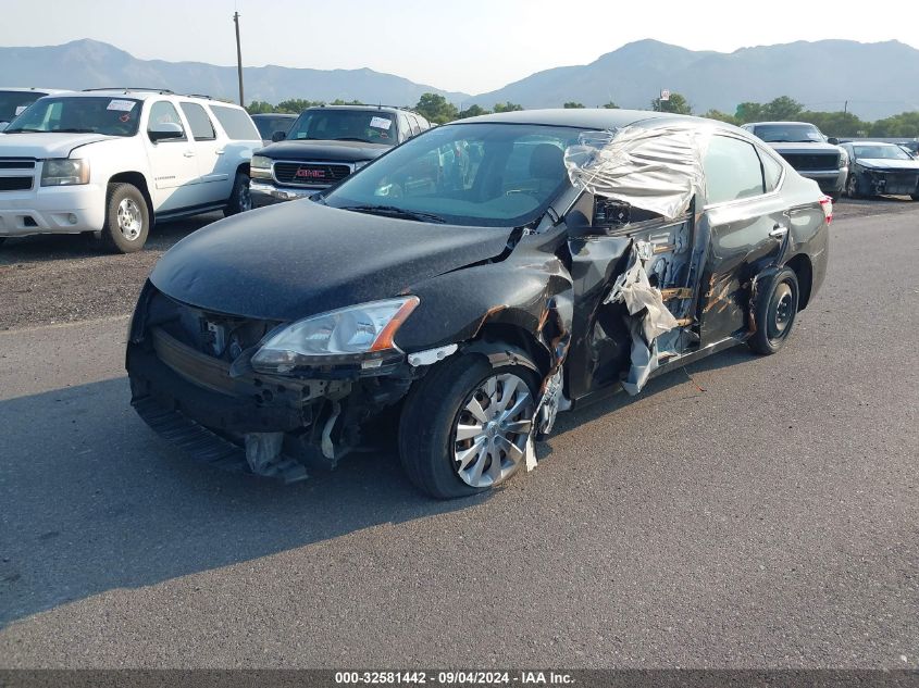 2015 Nissan Sentra Sv VIN: 3N1AB7AP2FL679240 Lot: 32581442