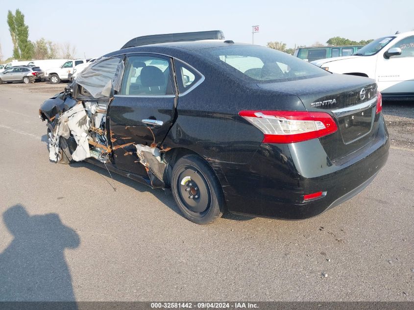 2015 Nissan Sentra Sv VIN: 3N1AB7AP2FL679240 Lot: 32581442